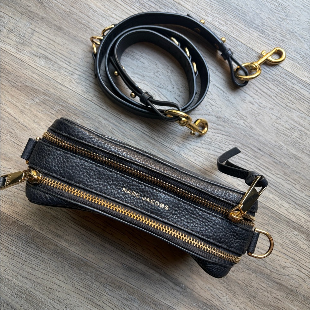 Marc Jacobs SoftShot 21 Leather Crossbody Bag - Picture 5 of 17